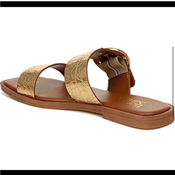 ISO: Gold Slide Sandals by Franco Sarto, “Merris” - Picture 5 of 6